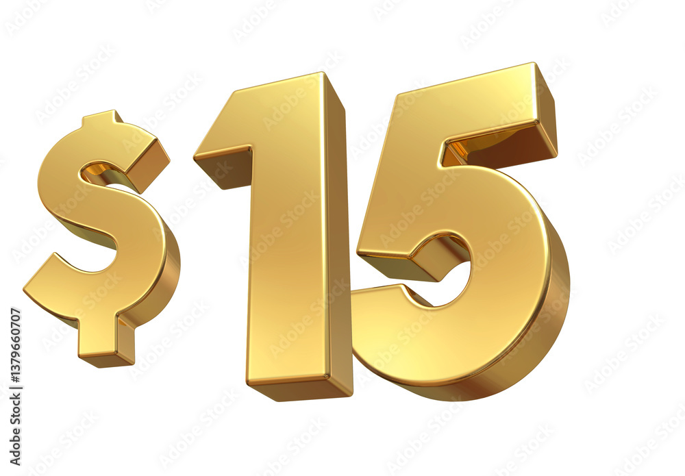 Gold Dollar Number 15 Gold Dollar Number 15