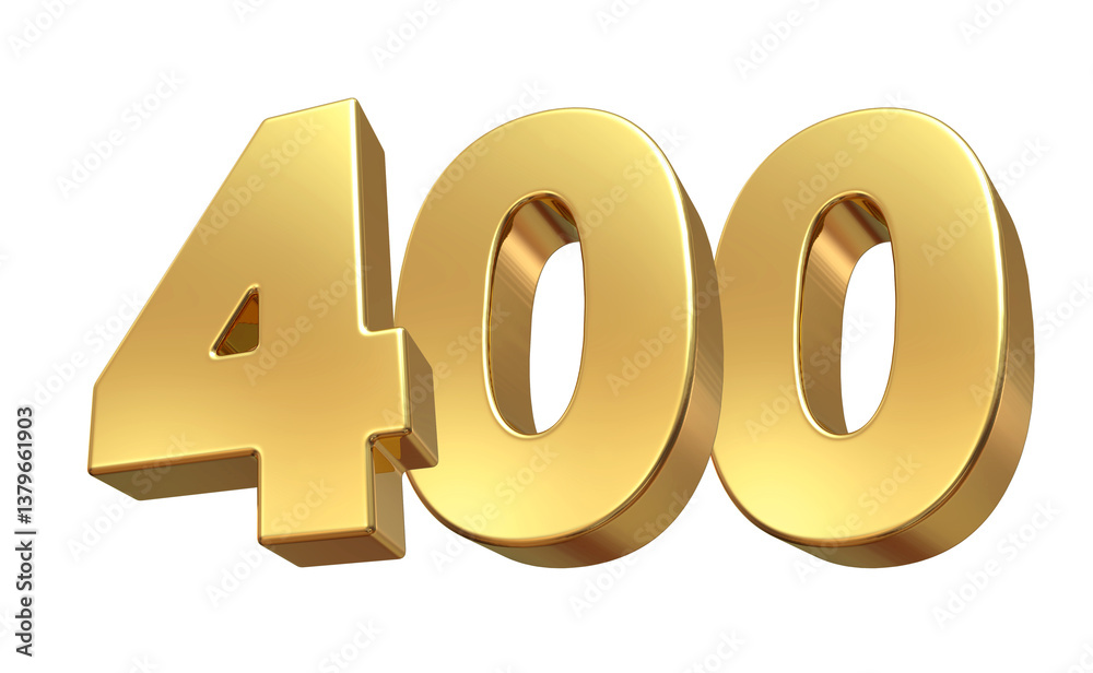 Gold Number 400 Gold Number 400