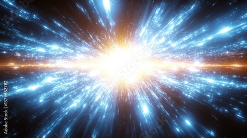 Cosmic Burst: A Celestial Light Show