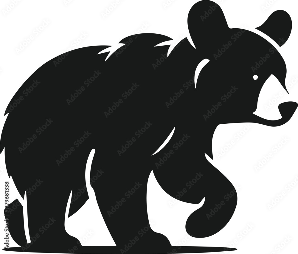 Obraz premium Bear vector