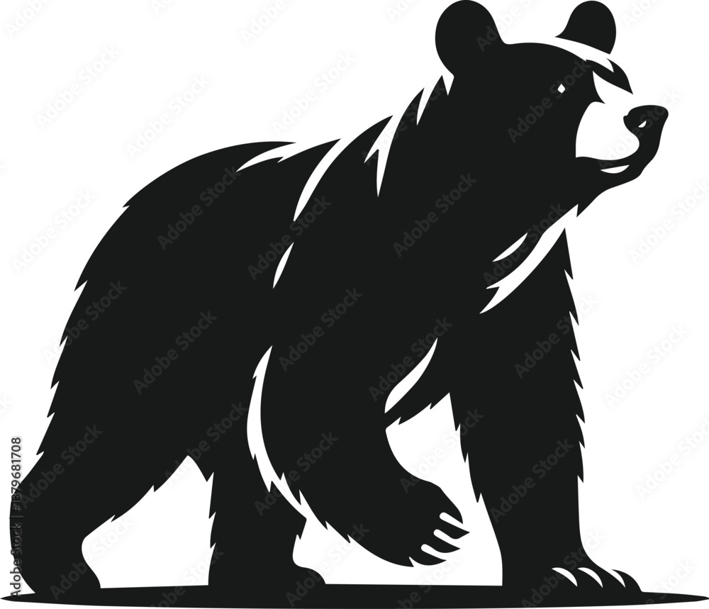 Fototapeta premium Bear vector