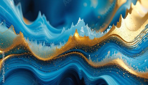 Digital Glitch Earth-Tones with Fractal Illumination & Radial Balance (16K)
