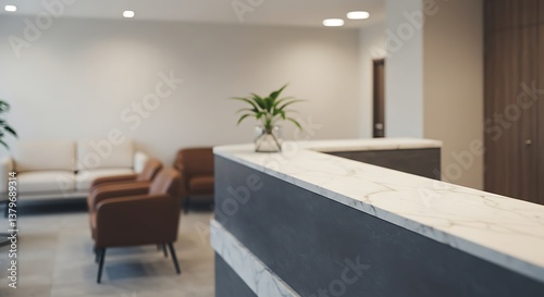 Modern Hospital Waiting Room photo