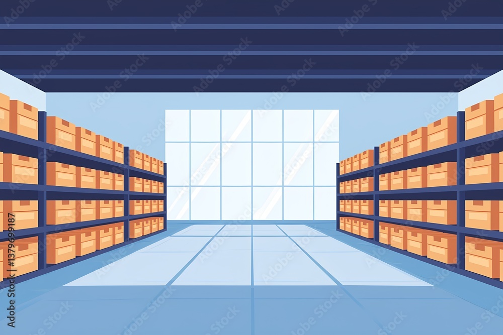 Fototapeta premium warehouse