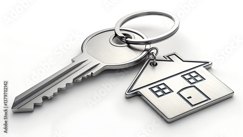 Key with house key