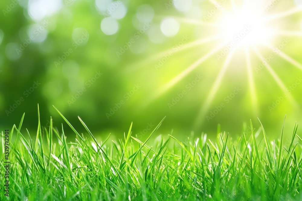 A close-up view of vibrant green grass illuminated by bright sunlight, creating a fresh and lively atmosphere. A close-up view of vibrant green grass illuminated by bright sunlight, creating a fresh and lively atmosphere.
