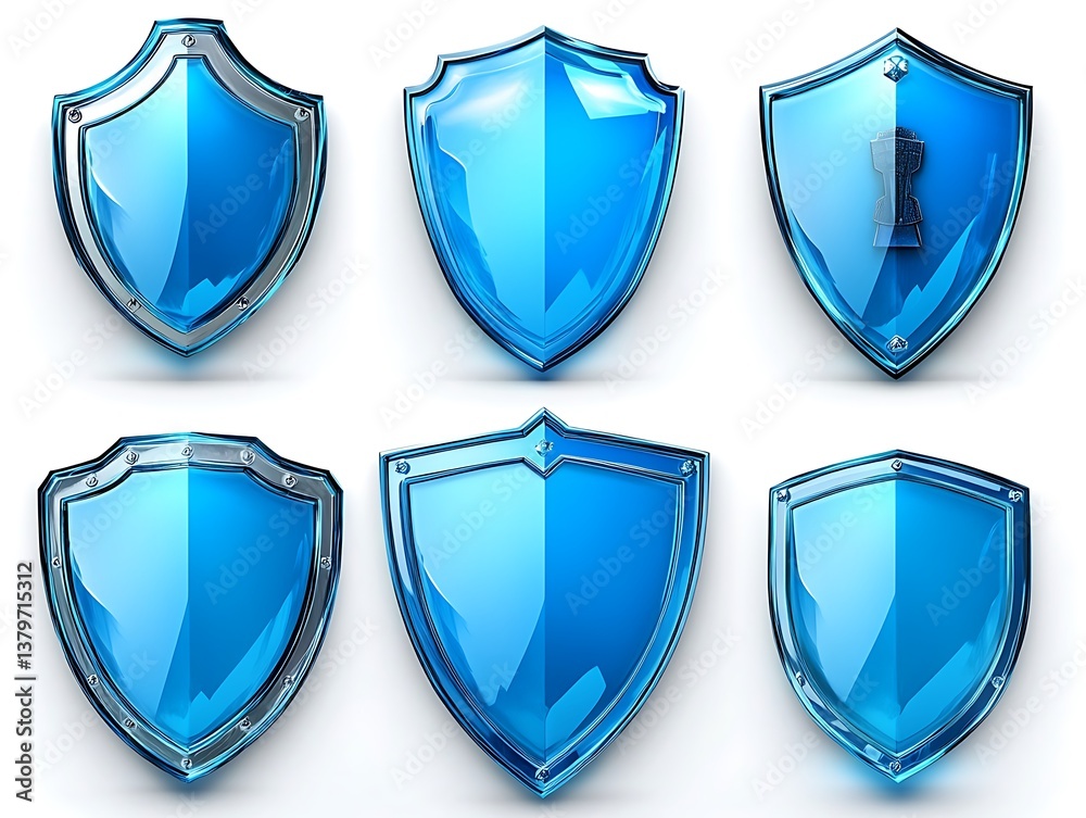 set of shields