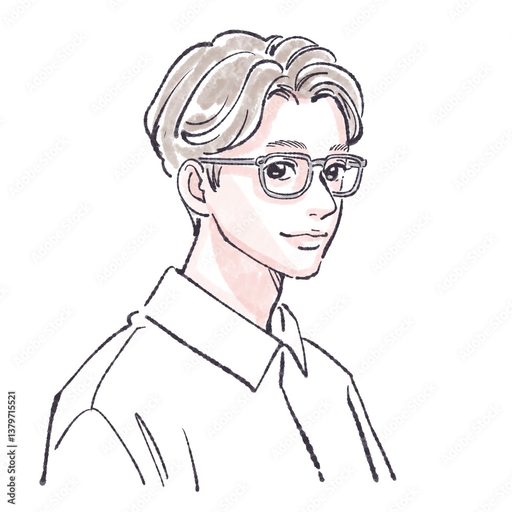 男性・男の子のイラスト素材セット 男性・男の子のイラスト素材セット