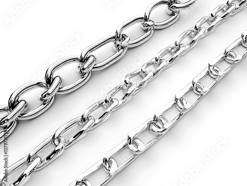 Obraz na płótnie chain and lock w salonie