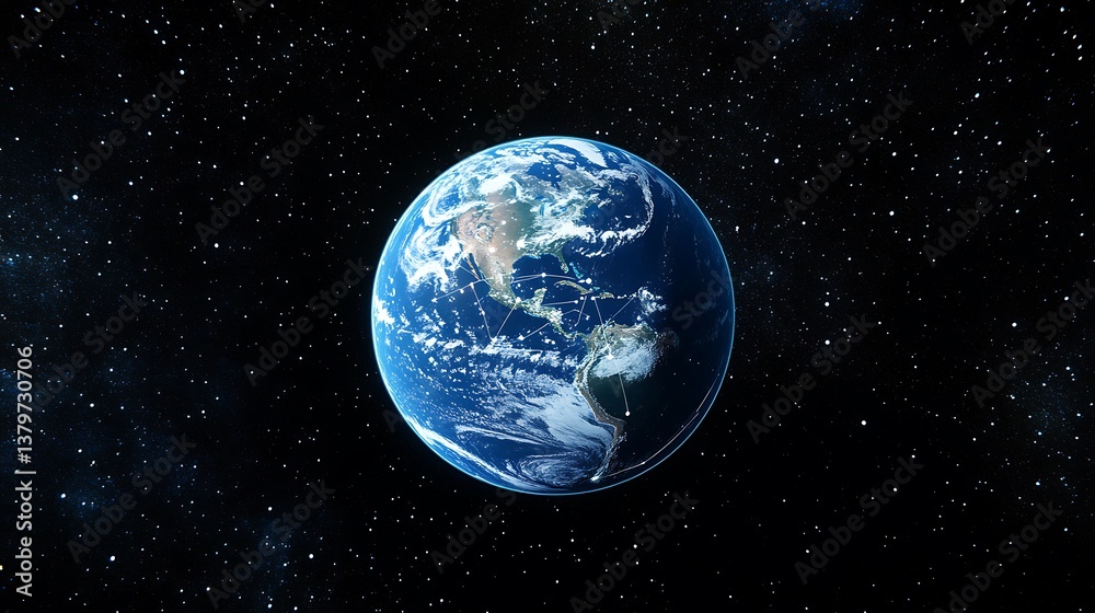 planet earth in space , binary code technology , glowing sphere on black background planet earth in space , binary code technology , glowing sphere on black background