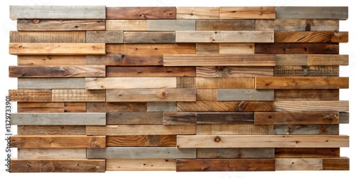 Wallpaper Mural Reclaimed Wood Wall Paneling: Rustic Texture, Candid Photography, Interior Design, Home Decor, Wall Art Torontodigital.ca