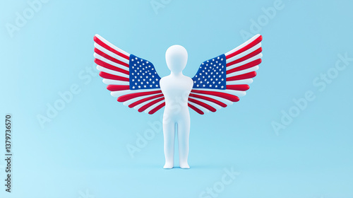 Symbol of Liberty: A styliz...