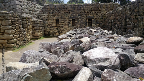 Obraz na plátně Machu Picchu, ancient Inca city, one of the most precious treasures of Peru