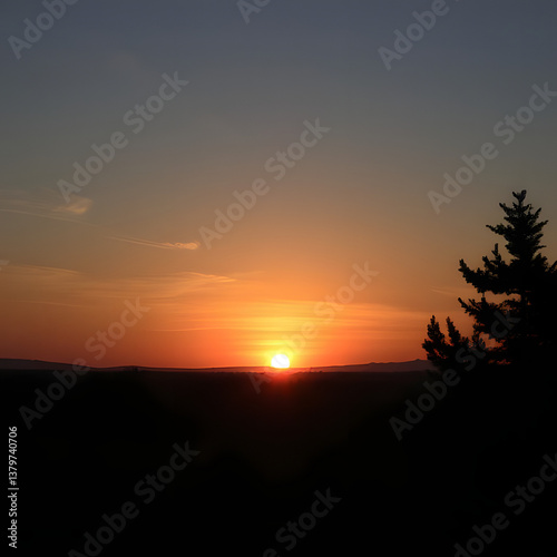 beautiful sunset