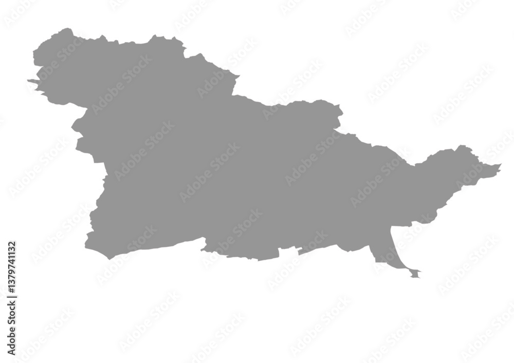 vector map boundary of maribor city in Slovenia with black and white color vector map boundary of maribor city in Slovenia with black and white color