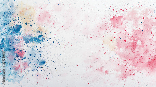 Color Burst: Abstract water...