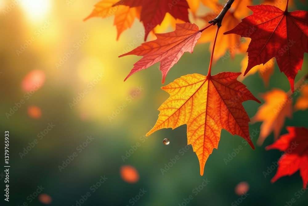 Autumn leaves falling late, lingering on branches , late autumn, branch, season Autumn leaves falling late, lingering on branches , late autumn, branch, season