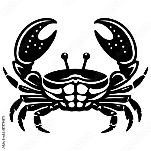 Crab Sketch Drawing.