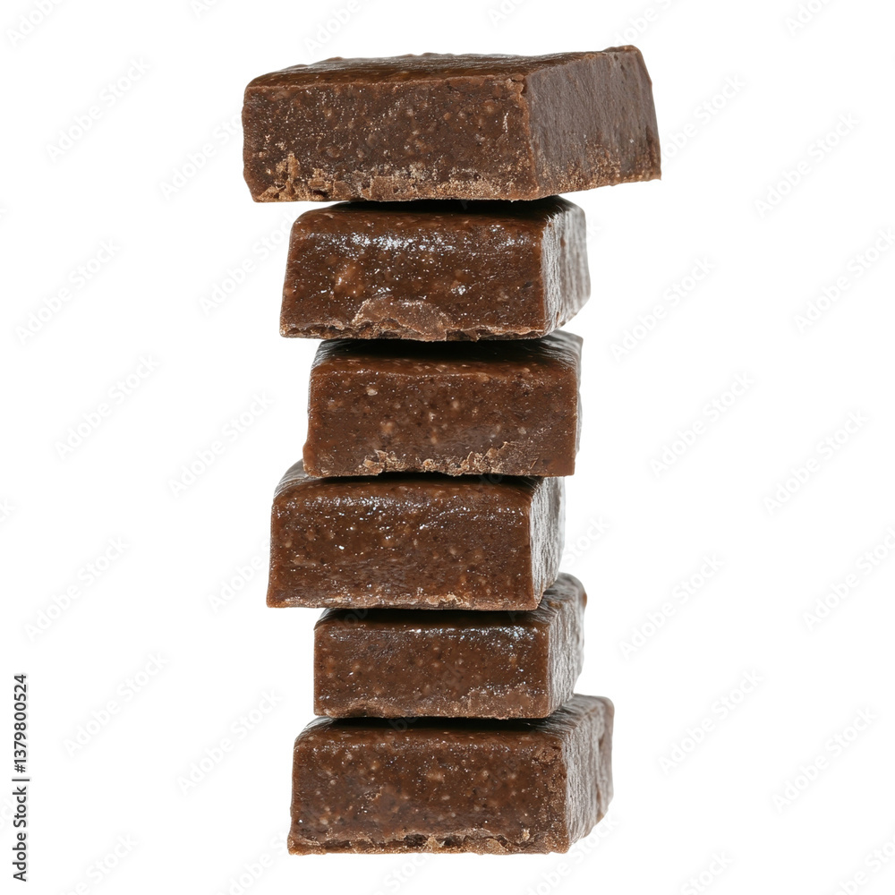 A stack of rich, dark chocolate bars arranged neatly on top of each other, showcasing their smooth texture and glossy surface. A stack of rich, dark chocolate bars arranged neatly on top of each other, showcasing their smooth texture and glossy surface.