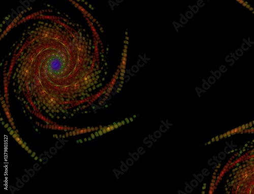 Wallpaper Mural Imaginatory fractal abstract background Image Torontodigital.ca