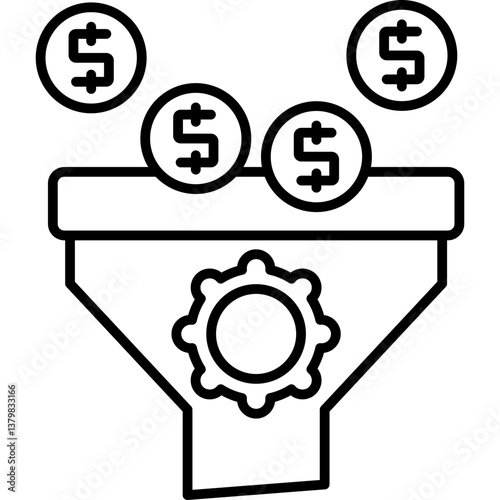 Sales Funnel Icon