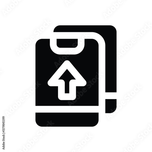 transaction glyph icon. Strong and solid vector icon for websites, mobile interfaces, presentations, and visual branding. High quality and easy to edit.