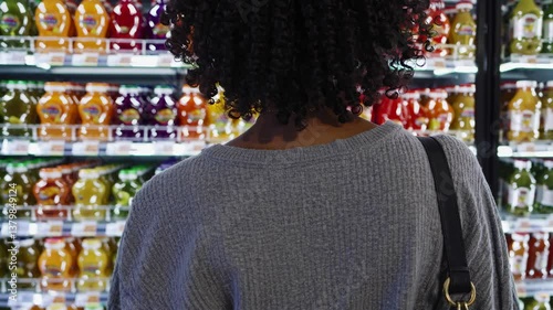 The Woman in Beverage Aisle