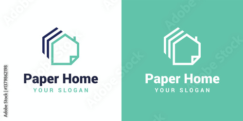 real estate logo template design element with modern concept.