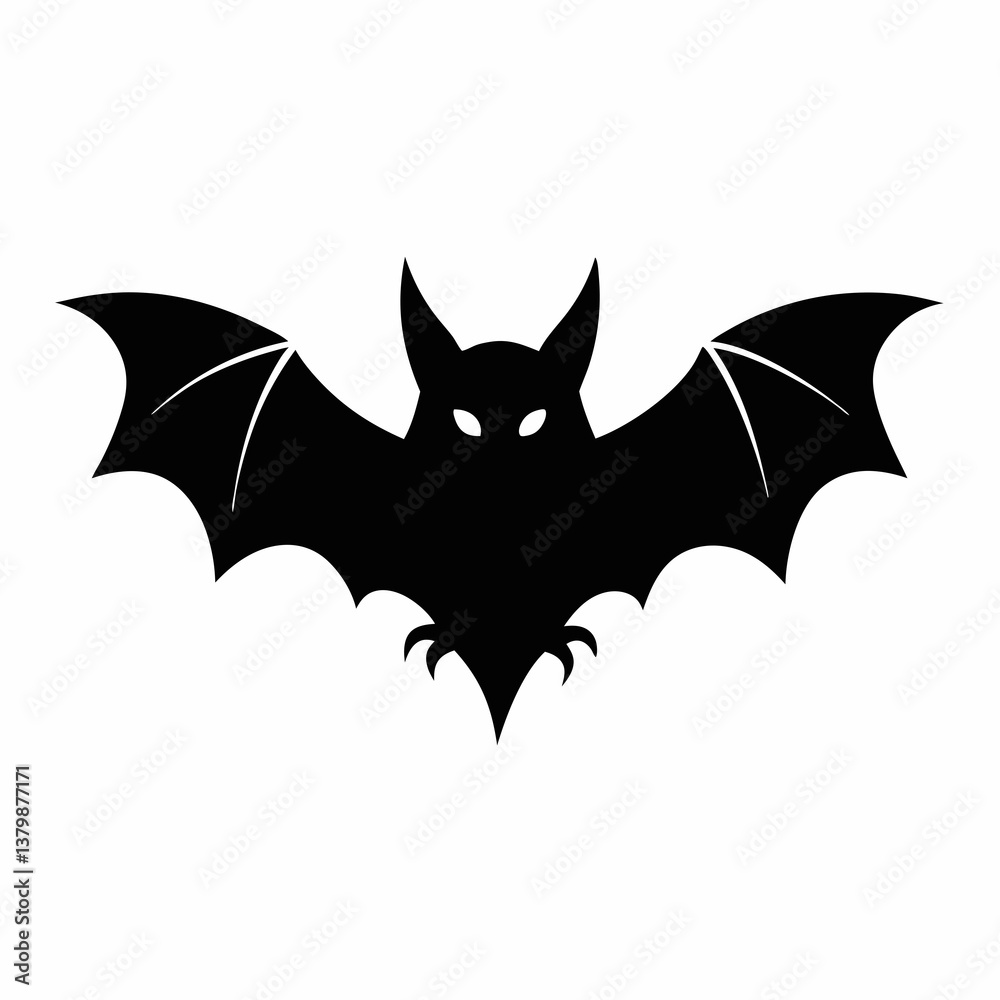 Halloween bat vector illustration with spooky and cute design Halloween bat vector illustration with spooky and cute design