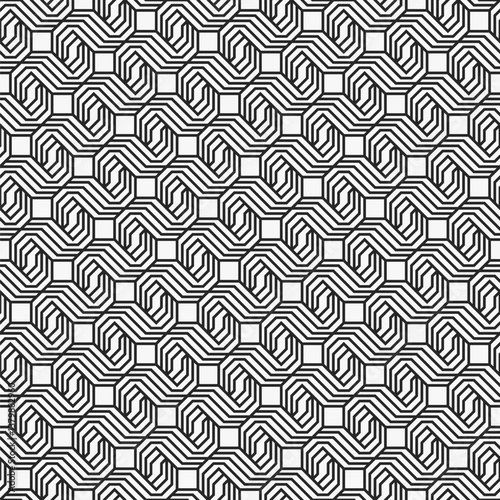 Obraz na płótnie Abstract seamless geometric pattern. w salonie