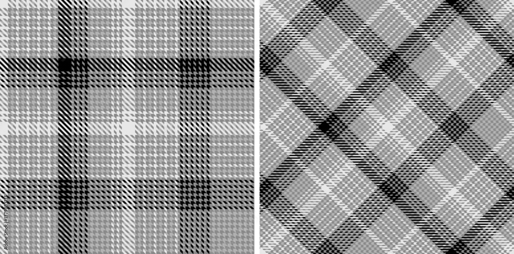 Straight and oblique cage pattern modern fashion texture.