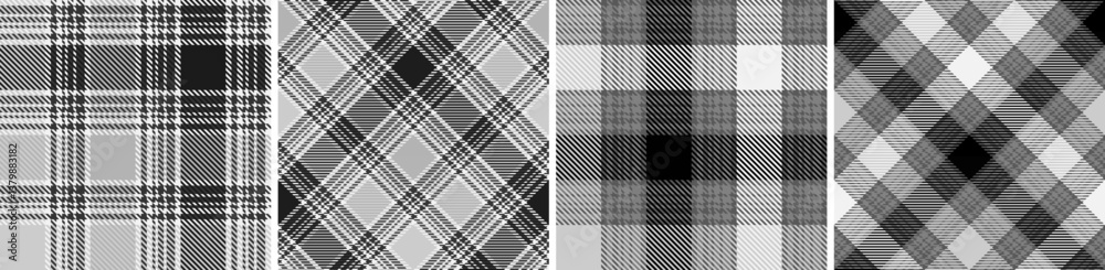 Straight and oblique cage pattern modern fashion texture.