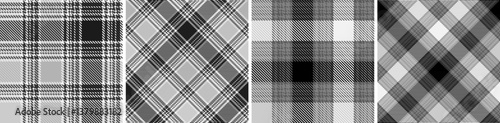Obraz na płótnie Straight and oblique cage pattern modern fashion texture. w salonie