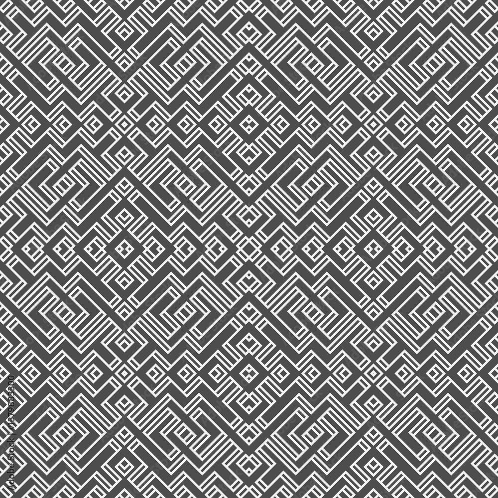 Abstract geometric seamless pattern.