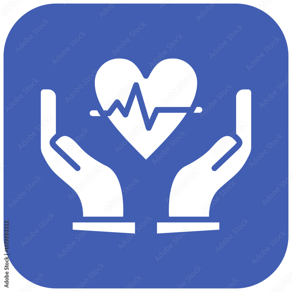 Fototapeta premium Health Services Icon