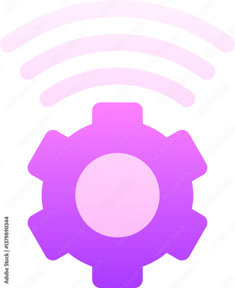 podcast Illustration on a white background.