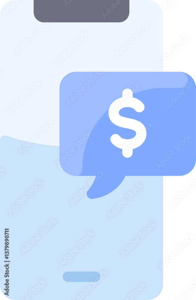 smartphone Illustration on a white background. smartphone Illustration on a white background.