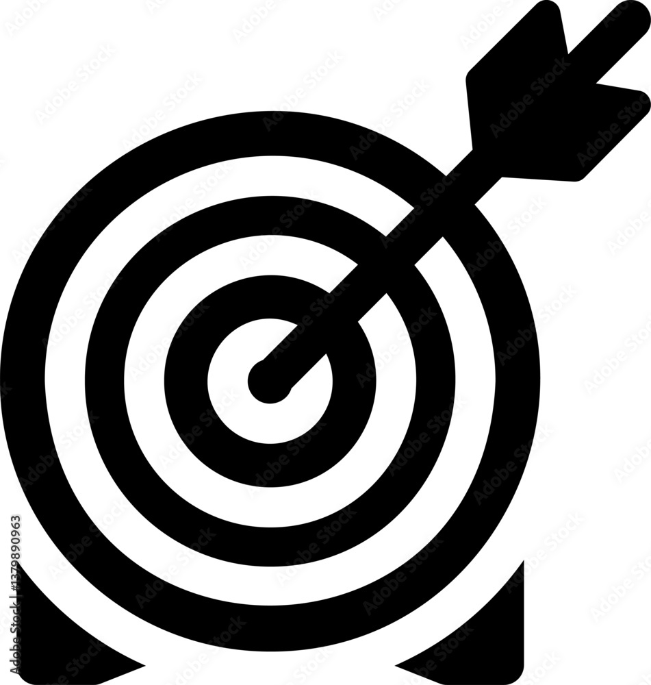 target Illustration on a white background. target Illustration on a white background.