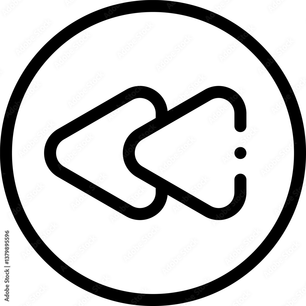 backward Illustration on a white background. backward Illustration on a white background.
