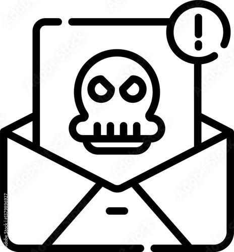 blackmail Illustration on a white background.
