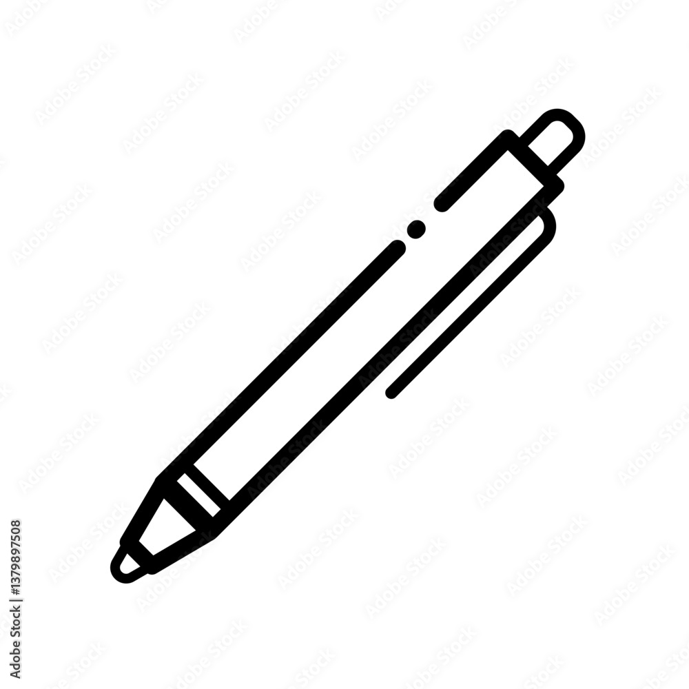 Pen - simple vector icon Pen - simple vector icon