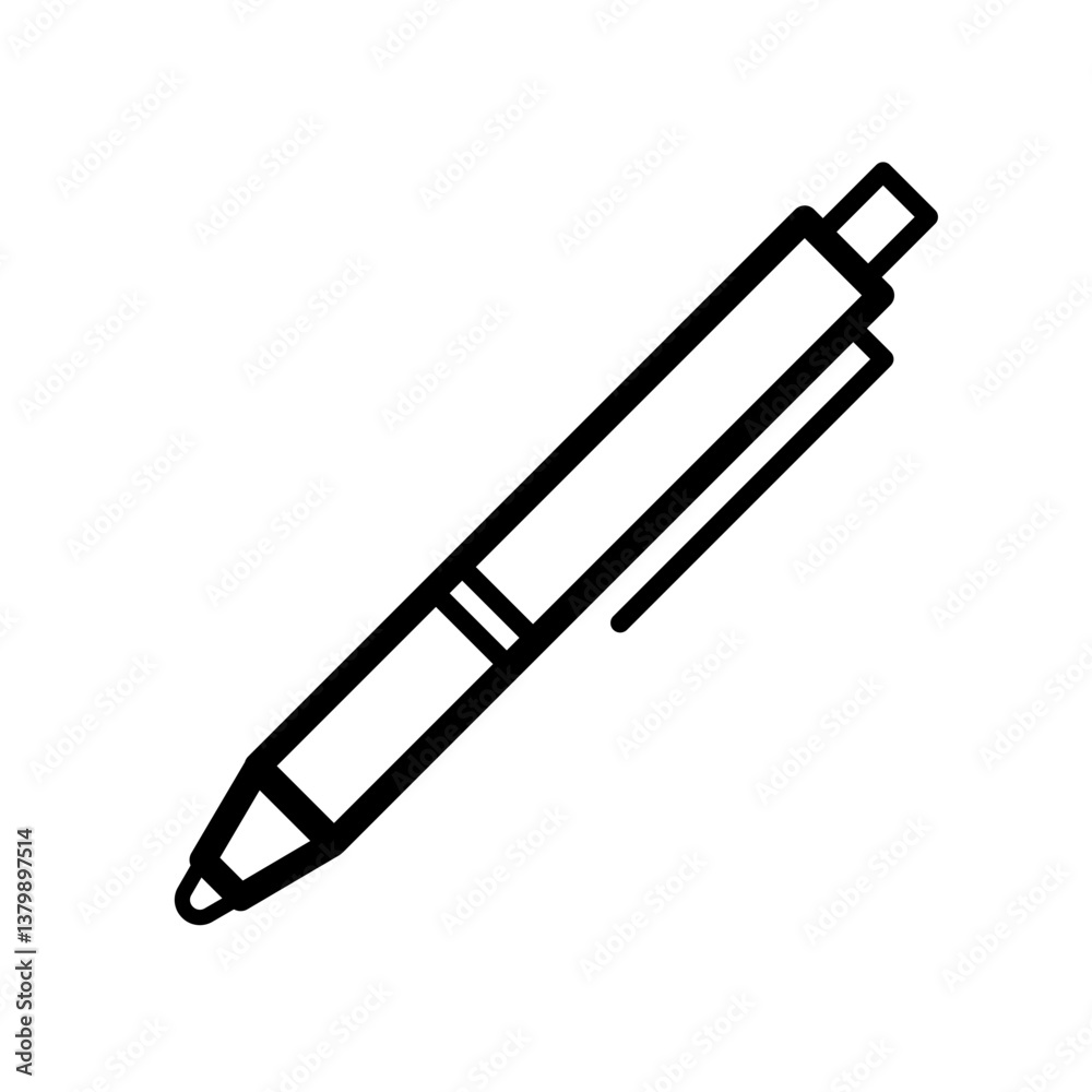 Pen - simple vector icon Pen - simple vector icon