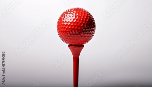 golf ball on tee