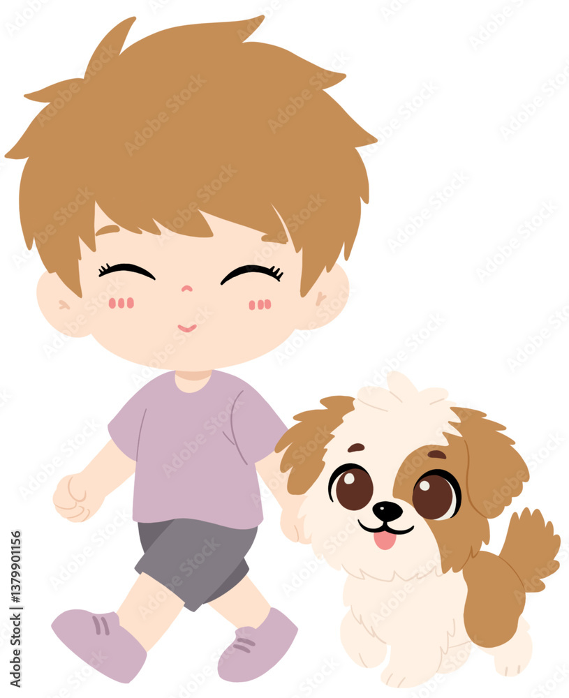 Cute Kids with Lovely Pets Animal Friendship Clipart Cute Kids with Lovely Pets Animal Friendship Clipart
