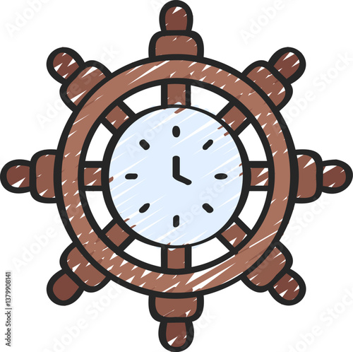 direction Illustration on a white background