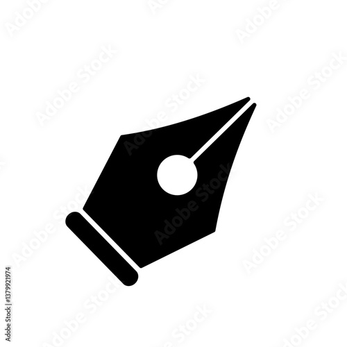 Nib - simple vector icon