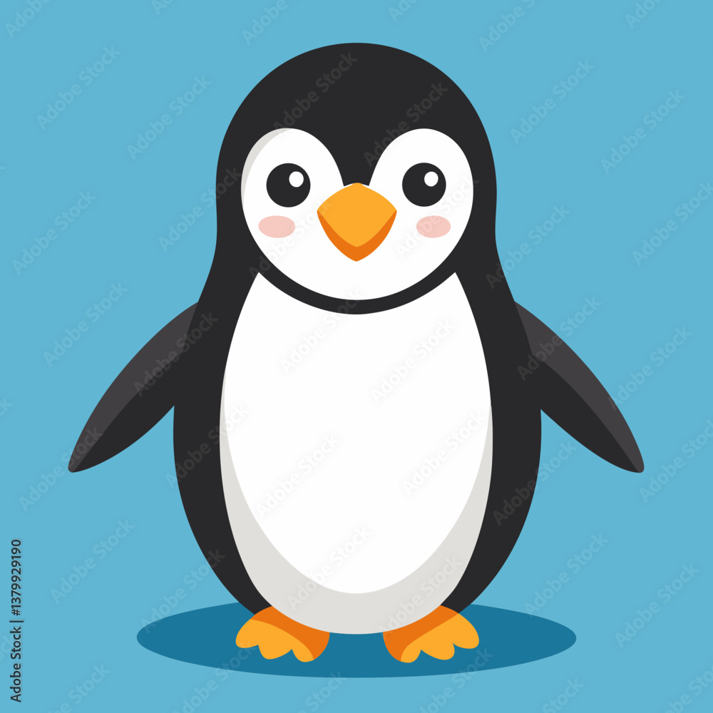 Obraz premium penguin on the snow