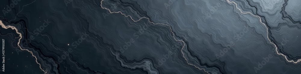 Dark grey slate stone background with elegant marbling and shadows, shadows, grey Dark grey slate stone background with elegant marbling and shadows, shadows, grey
