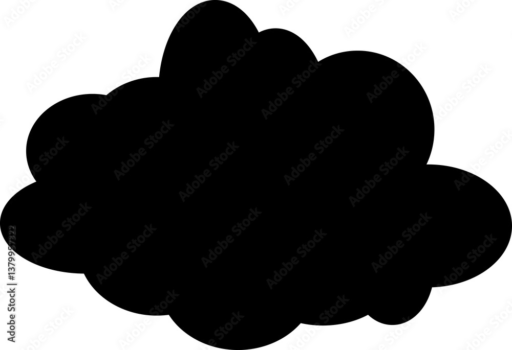 cloud icon. Symbol for forecast and online data storage. Isolated illustration in white background. cloud icon. Symbol for forecast and online data storage. Isolated illustration in white background.