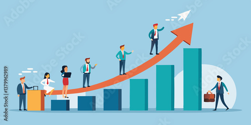 Business Growth Teamwork Concept